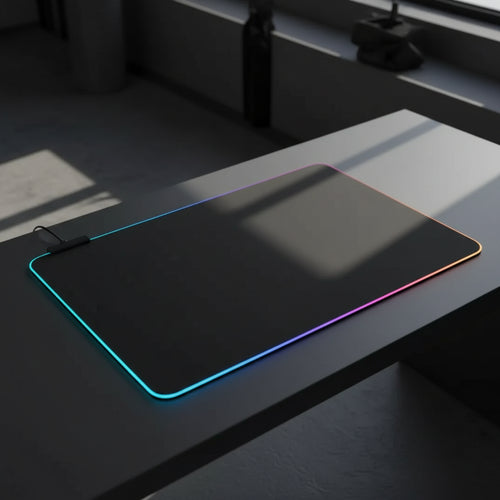Mousepad Gamer RGB XXL 80x30cm com LED 7 Cores